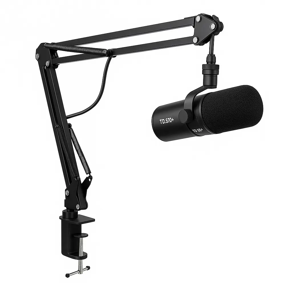 🎙️ Micro Podcast TONOR TD510+ USB/XLR avec Bras Pro – Qualité Broadcast, Anti-Bruit, Idéal Streaming & Studio